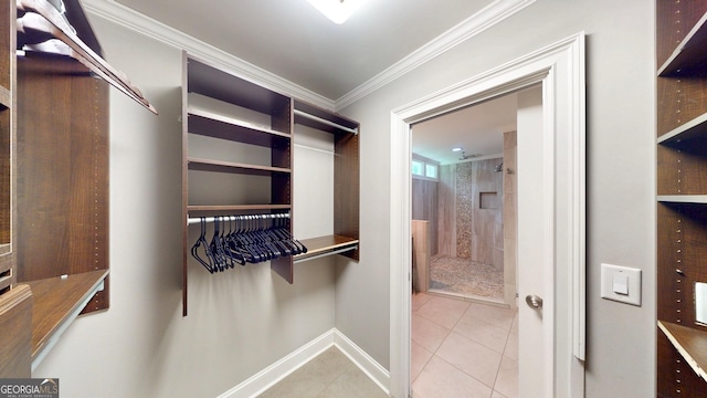 1477 Triple Creek Ct NW, Kennesaw, GA 30144 - walk in closet featuring tile patterned flooring