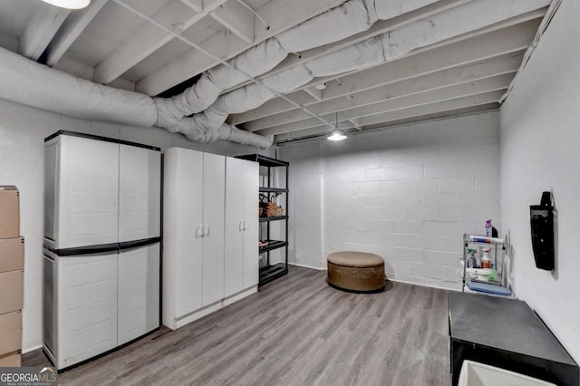 248 Riverview Trl, Roswell, GA 30075 - finished basement featuring wood finished floors