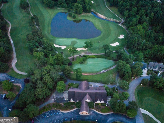 3642 Fowler Rdg, Douglasville, GA 30135 - aerial view of property's location with a golf course