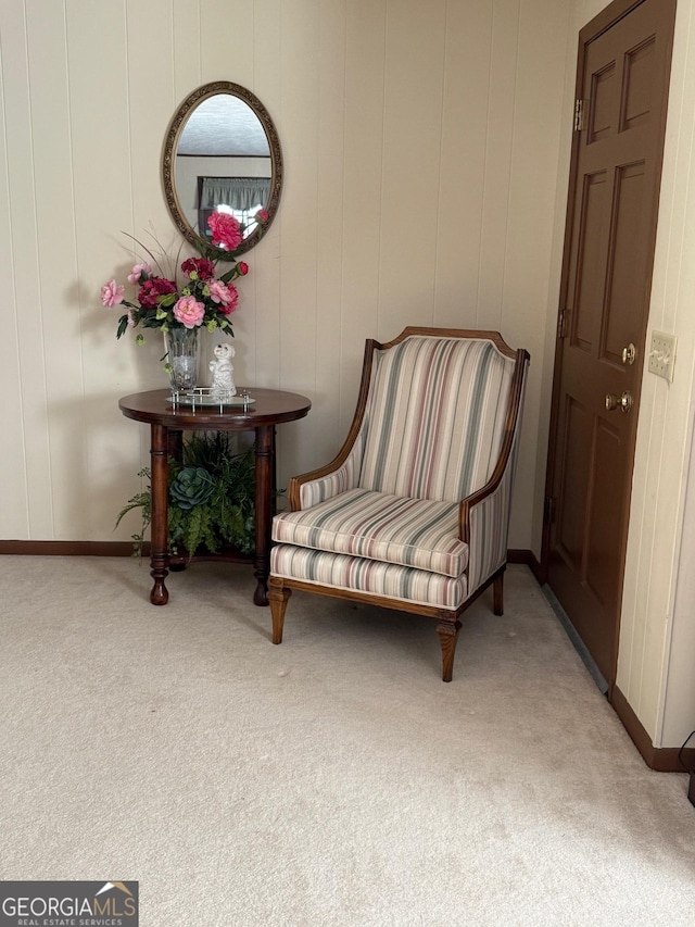 3 E Kelly Ln, Hazlehurst, GA 31539 - sitting room featuring carpet floors and baseboards