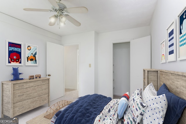 320 Edna Dr, Stockbridge, GA 30281 - bedroom featuring a ceiling fan