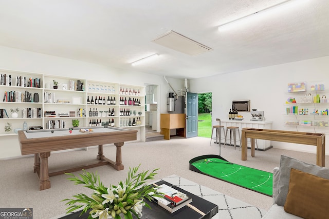 320 Edna Dr, Stockbridge, GA 30281 - playroom with carpet and a wall unit AC