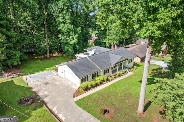 3210 Roseheath Ln, Lithonia, GA 30038 - view from above of property
