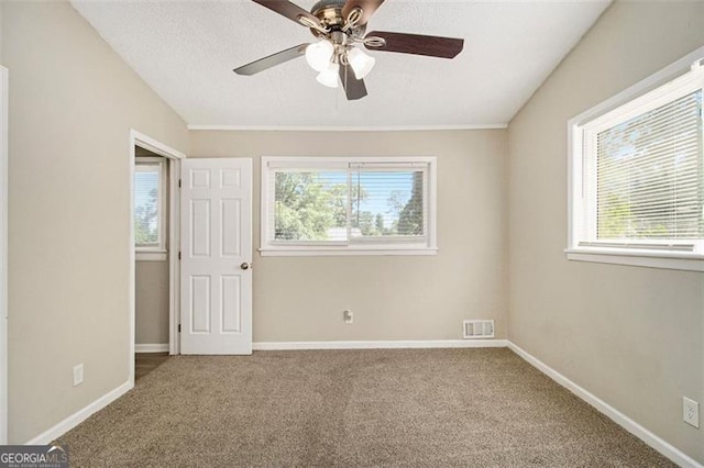 2641 Clifton Springs Rd, Decatur, GA 30034 - unfurnished room with carpet, a ceiling fan, and baseboards