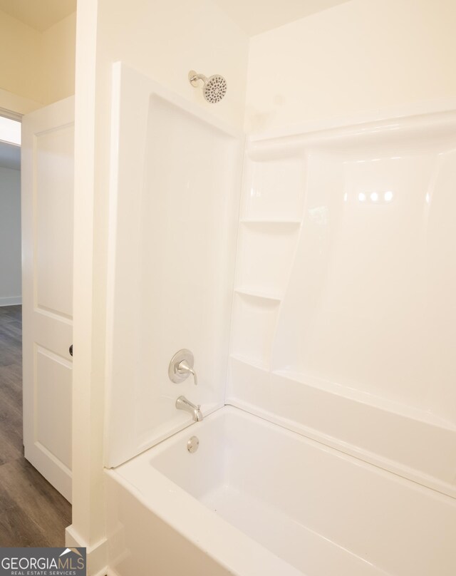 71 Cold Springs Rd, Warm Springs, GA 31830 - bathroom with shower / bathtub combination and wood finished floors