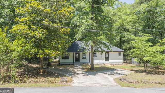 71 Cold Springs Rd, Warm Springs, GA 31830 - view of front of home with concrete driveway