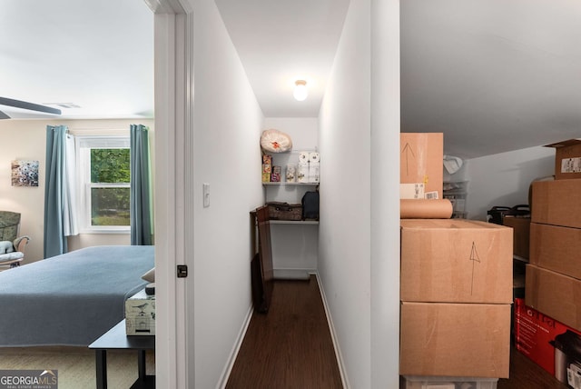 212 Postell Rd, Dallas, GA 30157 - corridor with wood finished floors and baseboards