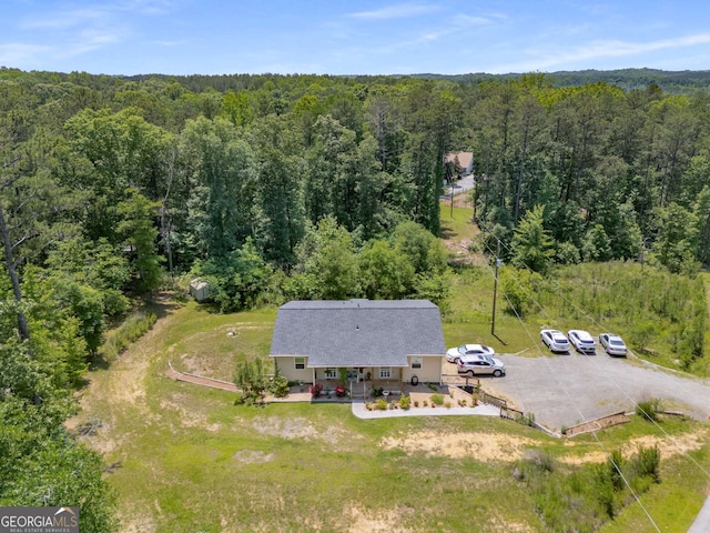 212 Postell Rd, Dallas, GA 30157 - view from above of property with a forest
