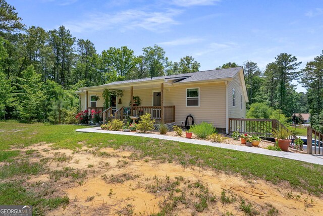 212 Postell Rd, Dallas, GA 30157 - view of front of property featuring covered porch