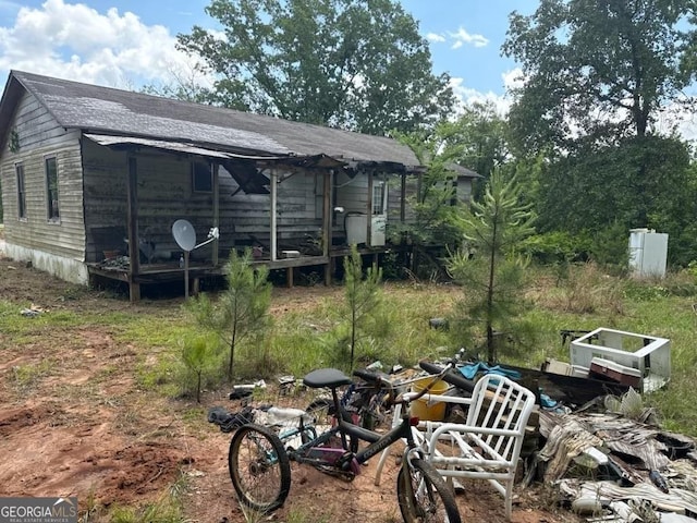 1618 Walls Rd, Sparta, GA 31087 - view of yard