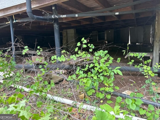 1618 Walls Rd, Sparta, GA 31087 - view of inside crawl space