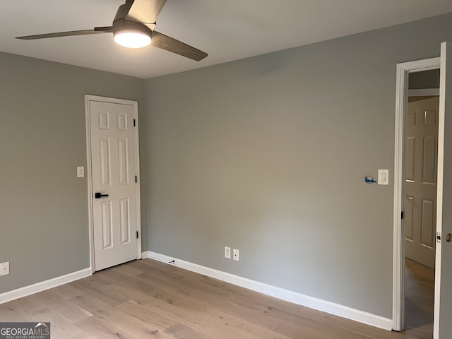 730 Redlion Run, Alpharetta, GA 30022 - unfurnished room featuring ceiling fan, light wood-style flooring, and baseboards