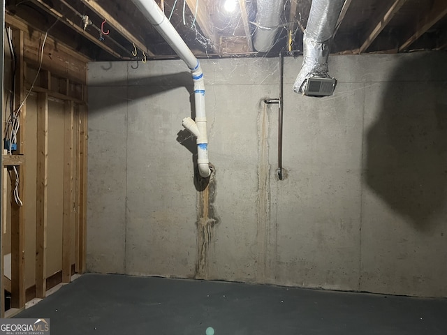 730 Redlion Run, Alpharetta, GA 30022 - view of unfinished below grade area