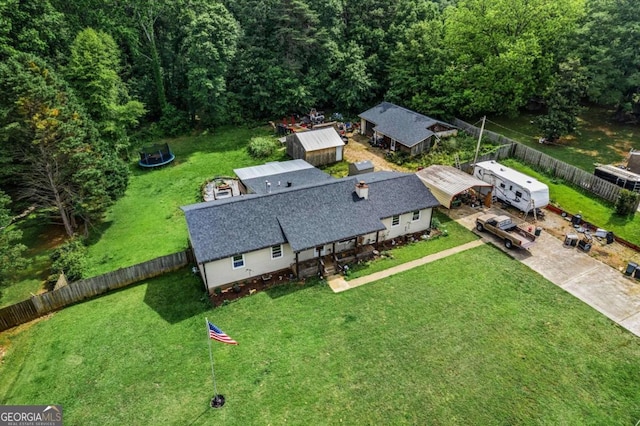 140 Wilbanks St, Buford, GA 30518 - view of subject property with a forest