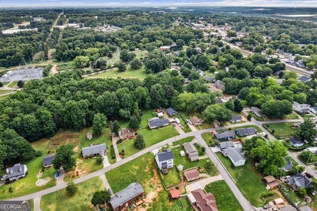 140 Wilbanks St, Buford, GA 30518 - aerial view of property's location with nearby suburban area