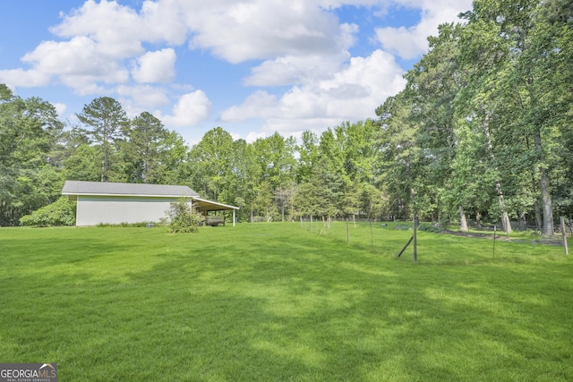 4911 Old Douglasville Rd, Lithia Springs, GA 30122 - view of green lawn