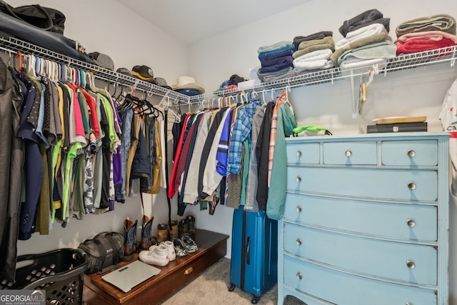 102 Bowline Ln, Kingsland, GA 31548 - walk in closet with carpet floors