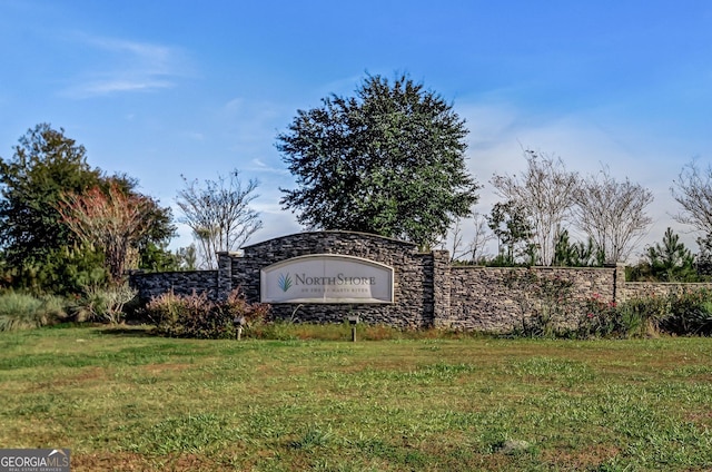 102 Bowline Ln, Kingsland, GA 31548 - community / neighborhood sign with a yard