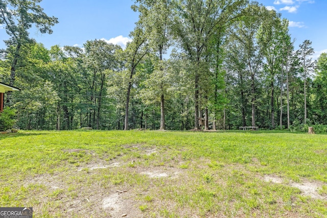 751 Hawkins Rd, Homer, GA 30547 - view of yard featuring a view of trees