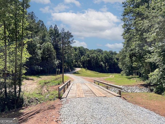 795 E Jones Chapel Rd, Danielsville, GA 30633 - view of street with a forest view