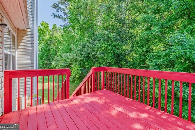4348 Tillage Path, Douglasville, GA 30135 - view of wooden terrace