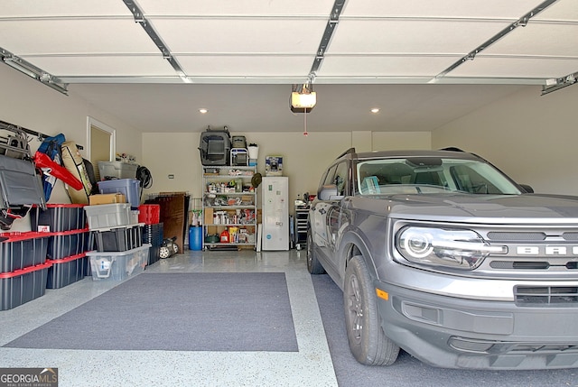 234 Thyme Leaf Way, Locust Grove, GA 30248 - garage featuring recessed lighting and a garage door opener