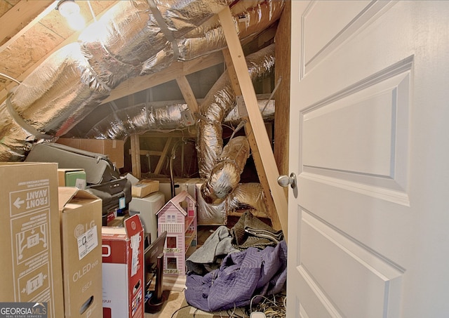 234 Thyme Leaf Way, Locust Grove, GA 30248 - view of attic