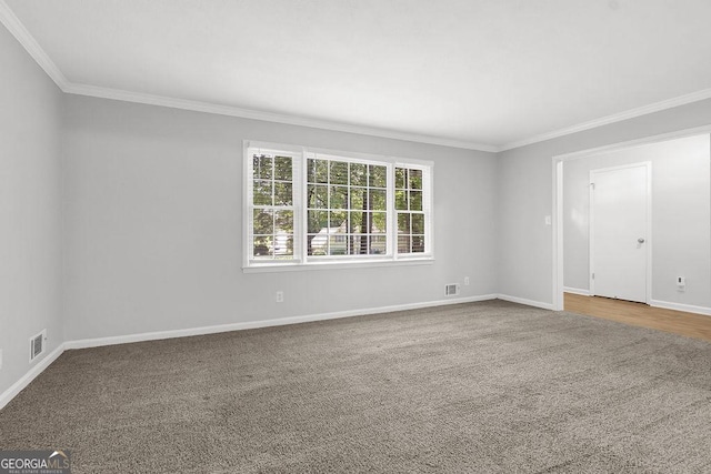 752 Roxboro Trce, Lawrenceville, GA 30044 - carpeted empty room with crown molding and baseboards