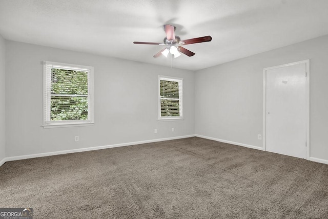 752 Roxboro Trce, Lawrenceville, GA 30044 - spare room with a ceiling fan, carpet, and baseboards