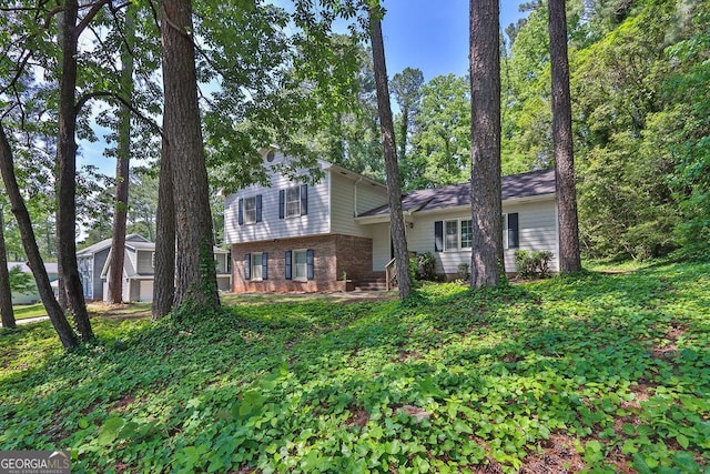 752 Roxboro Trce, Lawrenceville, GA 30044 - split level home featuring brick siding