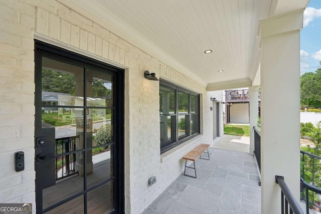 1815 Coventry Rd, Decatur, GA 30030 - view of covered porch