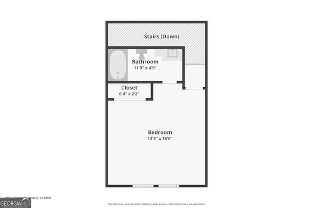1815 Coventry Rd, Decatur, GA 30030 - floor plan / room layout