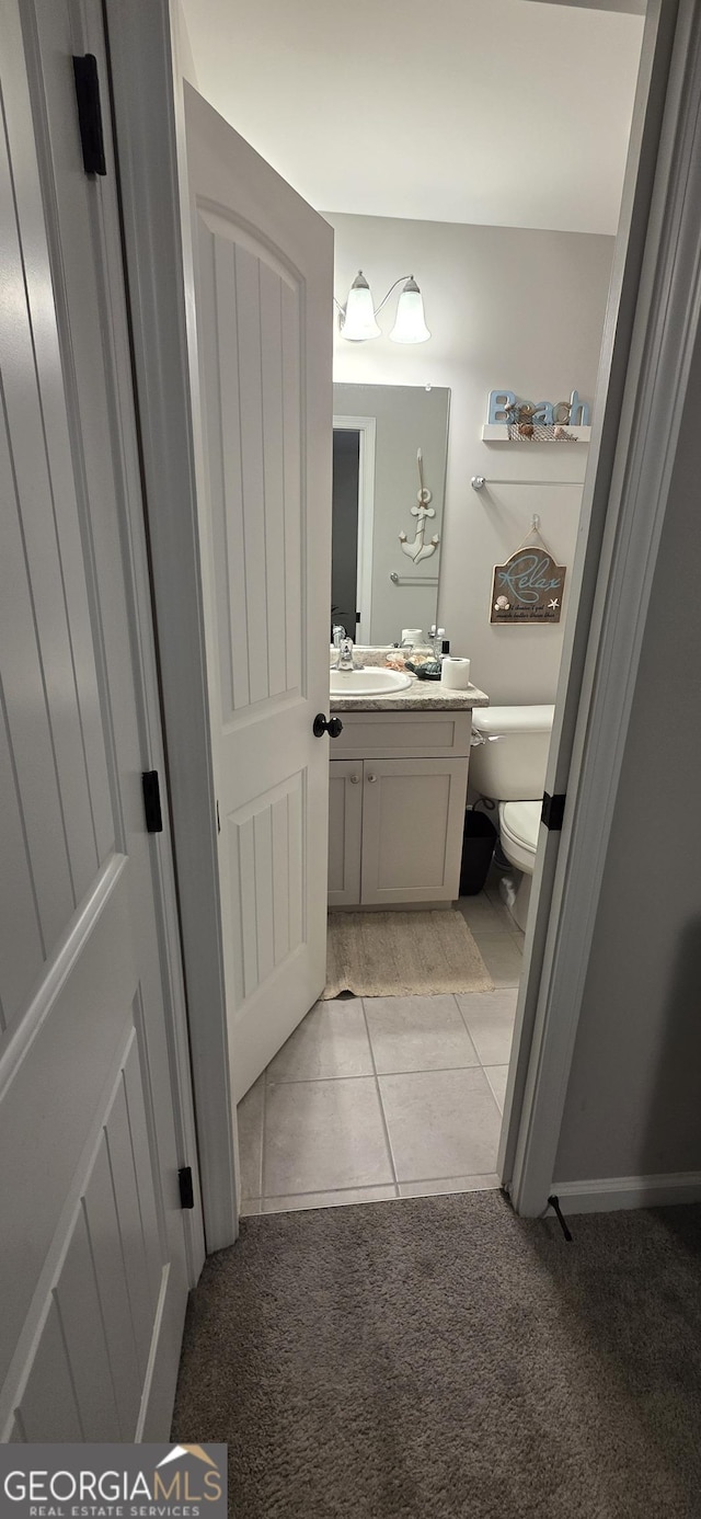 120 Chalk Farm Way, Bloomingdale, GA 31302 - bathroom featuring vanity and tile patterned floors