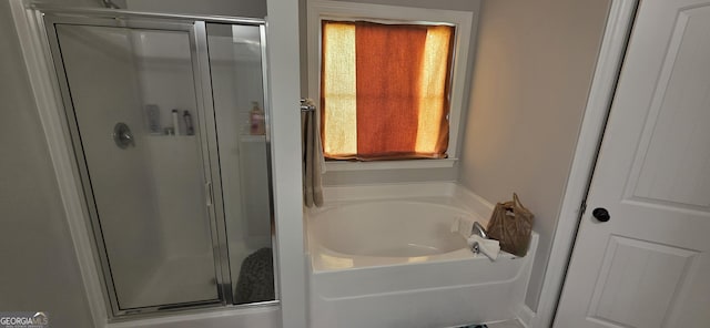 120 Chalk Farm Way, Bloomingdale, GA 31302 - bathroom featuring a stall shower and a bath