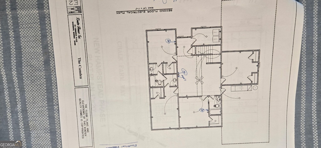 120 Chalk Farm Way, Bloomingdale, GA 31302 - floor plan / room layout