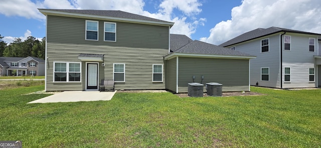 120 Chalk Farm Way, Bloomingdale, GA 31302 - rear view of house with a patio and a yard