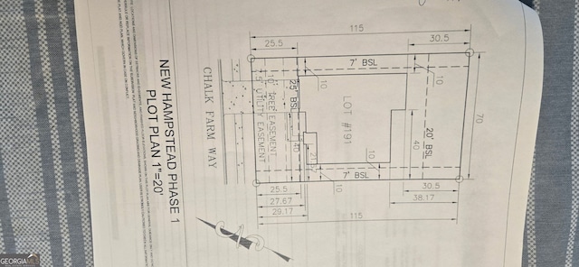 120 Chalk Farm Way, Bloomingdale, GA 31302 - survey map / technical document