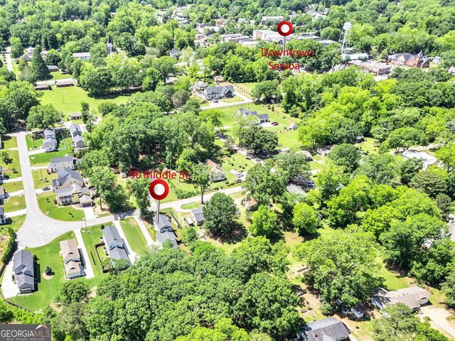 90 Middle St, Senoia, GA 30276 - aerial view of residential area