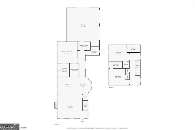 90 Middle St, Senoia, GA 30276 - room layout