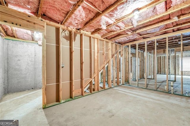 271 Learwood, Atlanta, GA 30349 - view of unfinished basement