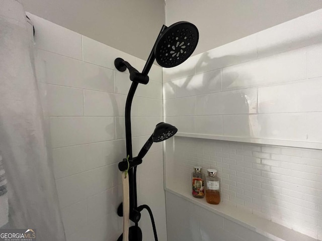 43 Fabian Ln, Hinesville, GA 31313 - bathroom view of a tile shower