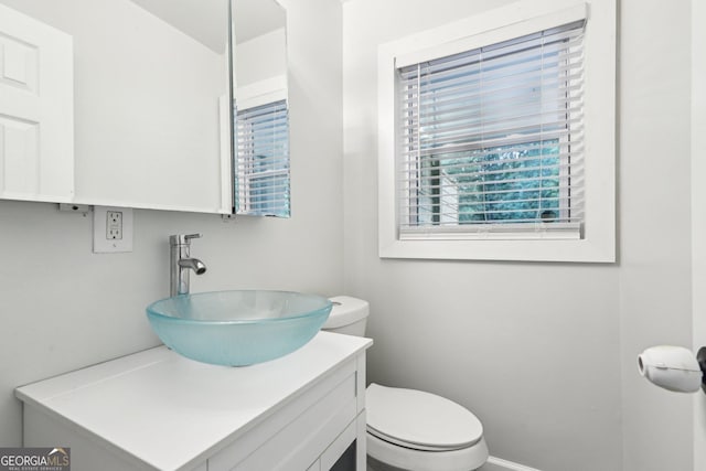 6072 Holiday Blvd, Forest Park, GA 30297 - bathroom with vanity and toilet