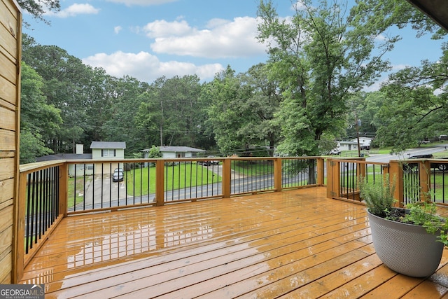 6072 Holiday Blvd, Forest Park, GA 30297 - view of deck