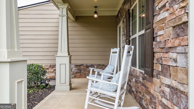 18 Crown Dr, Dallas, GA 30132 - view of porch