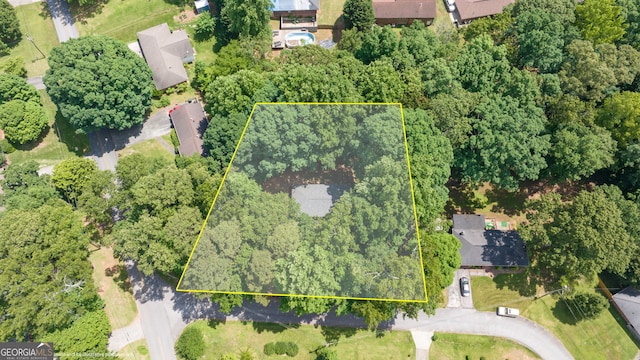 136 Briarwood Dr, Toccoa, GA 30577 - aerial view of property's location with property boundaries highlighted
