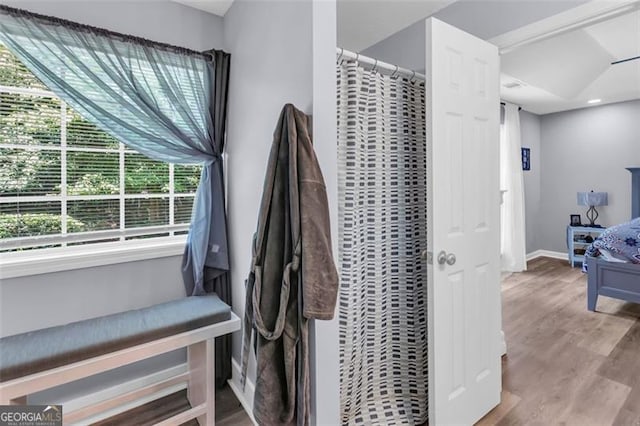 333 Ivy Hills Cir, Mount Airy, GA 30563 - bathroom with wood finished floors and baseboards