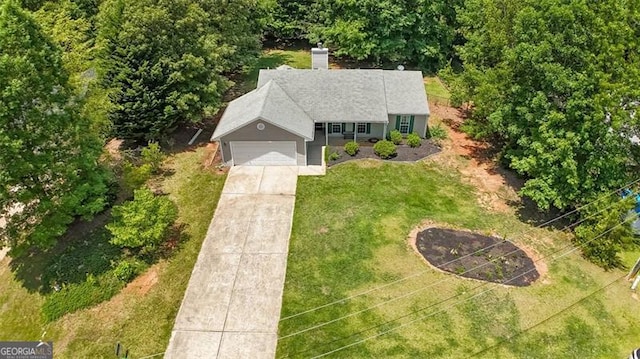 333 Ivy Hills Cir, Mount Airy, GA 30563 - view from above of property