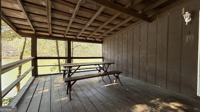 215 Audubon Ln, Clarkesville, GA 30523 - view of wooden terrace
