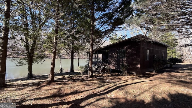 215 Audubon Ln, Clarkesville, GA 30523 - view of side of property with a water view