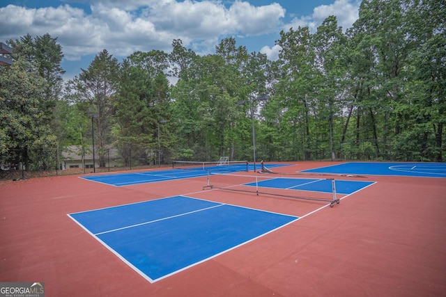 1325 Starboard Way, Cumming, GA 30041 - view of tennis court with community basketball court
